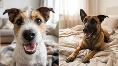 Ein Hund zeigt seine Vorderzähne, wenn er glücklich ist: Stimmt das wirklich