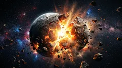 Anzeichen für Kollision der Erde mit anderem Planeten in Gestein entdeckt