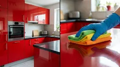 Selbst eine vernachlässigte Küche strahlt wieder: Zwei einfache Zutaten entfernen Fett in nur 5 Minuten